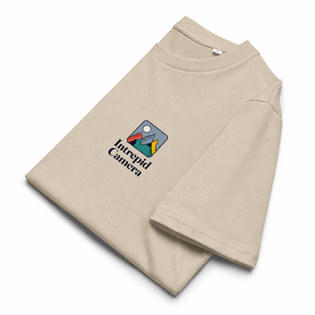 Intrepid Camera Tee - Cream
