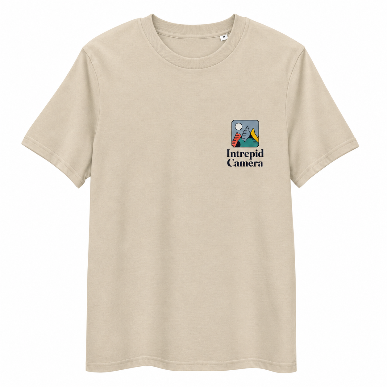 Intrepid Camera Tee - Cream