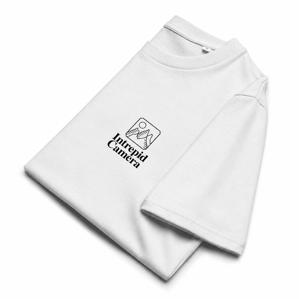 Intrepid Camera Tee - White